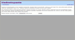 Desktop Screenshot of fpaste.dy.fi